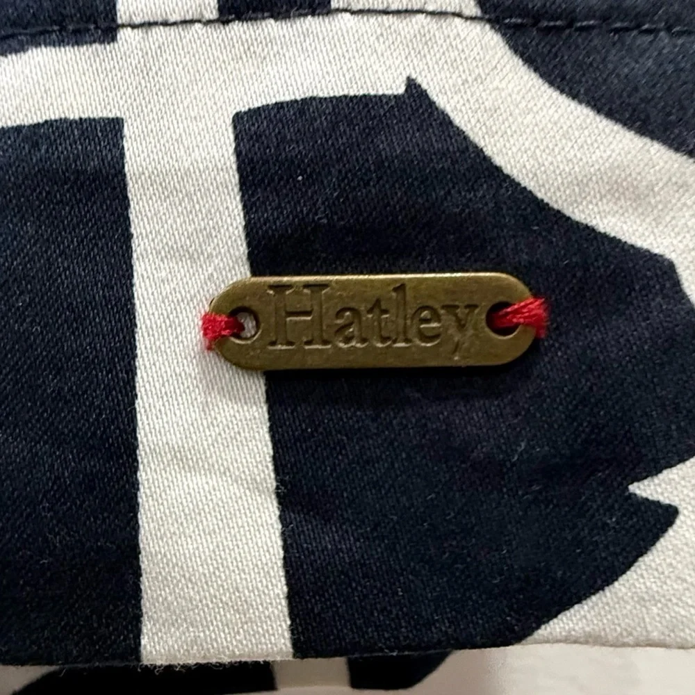 Hatley Nautical Anchor Navy & White Skirt Size 6